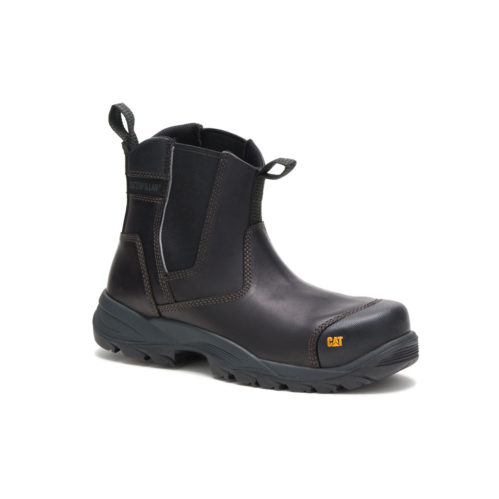 Caterpillar Propane St - Mens Safety Boots - Black - NZ (513IWBLCK)